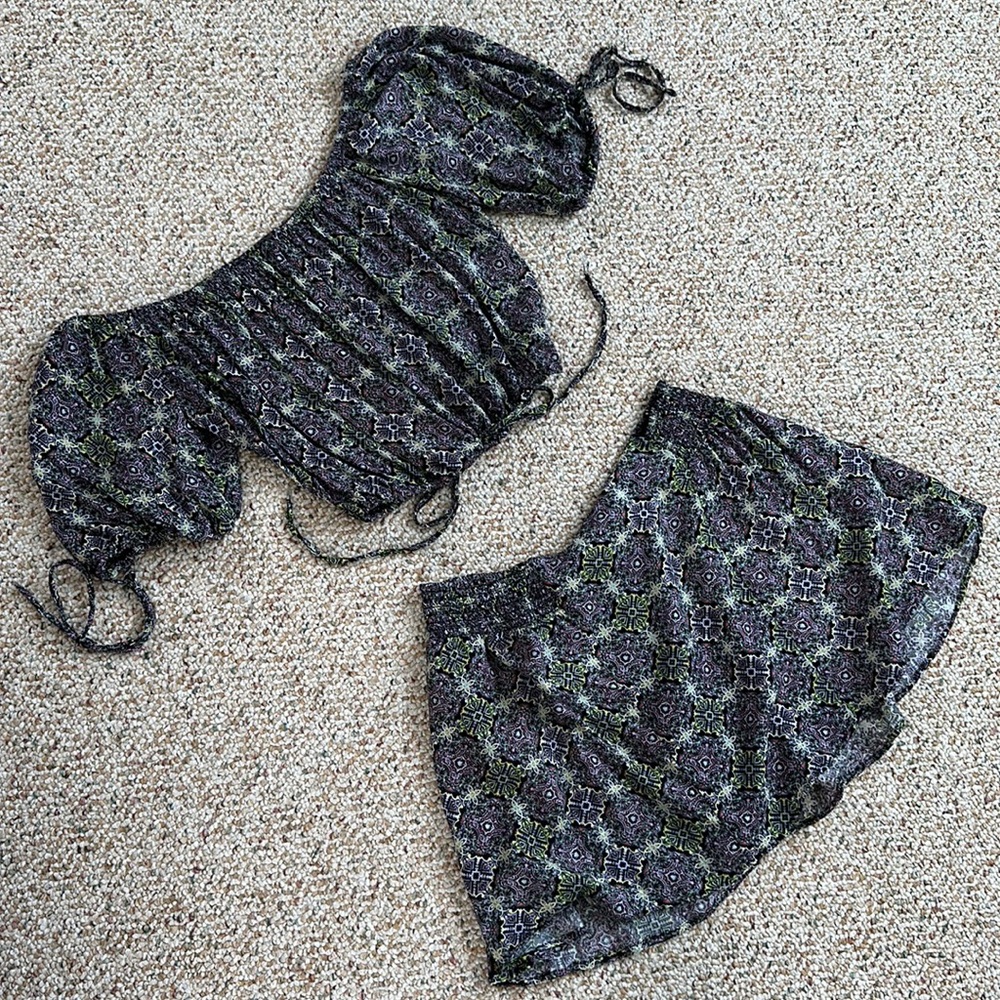 Free People matching set! 💜